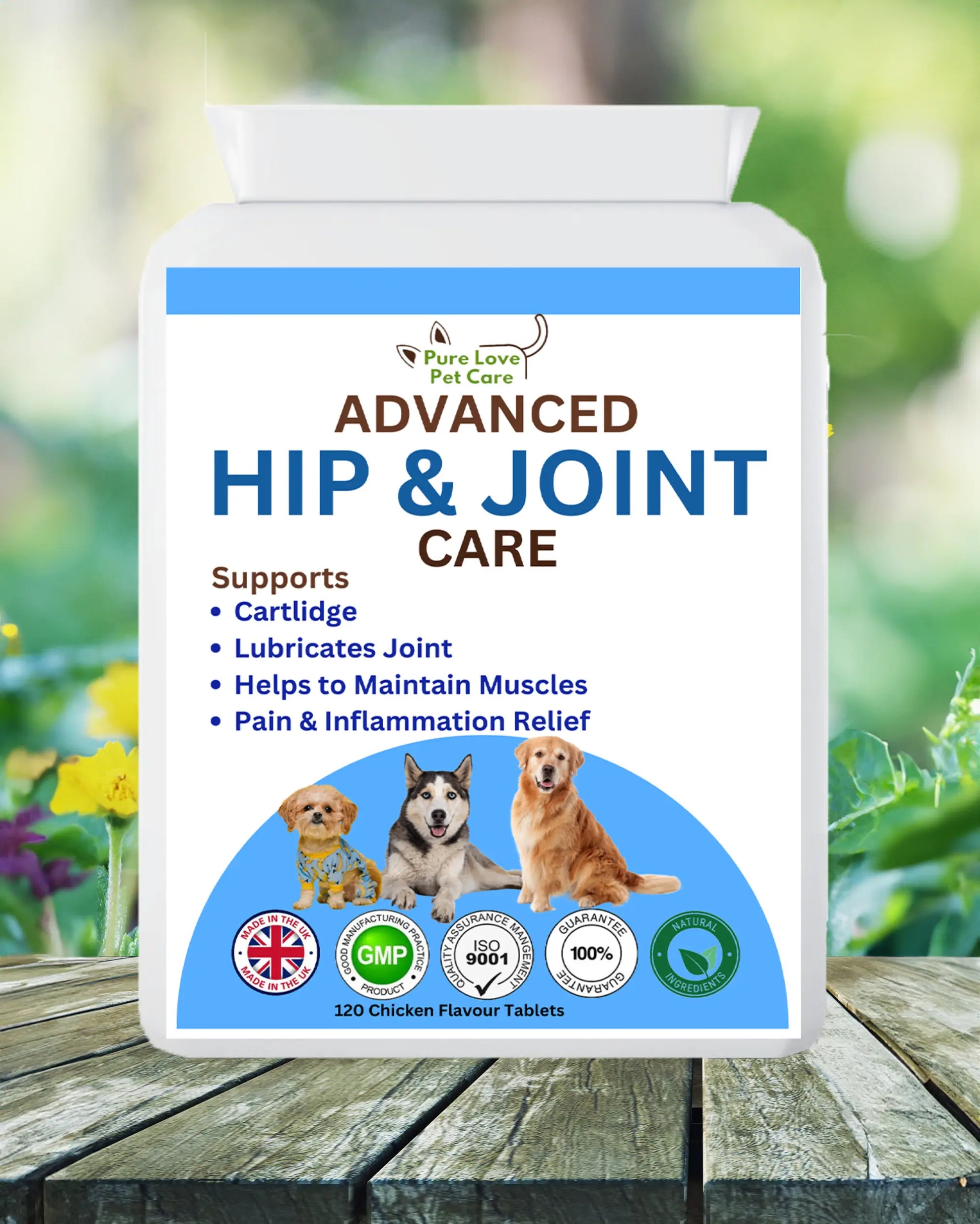 Advanced Hip & Joint 120 Tablets image 0