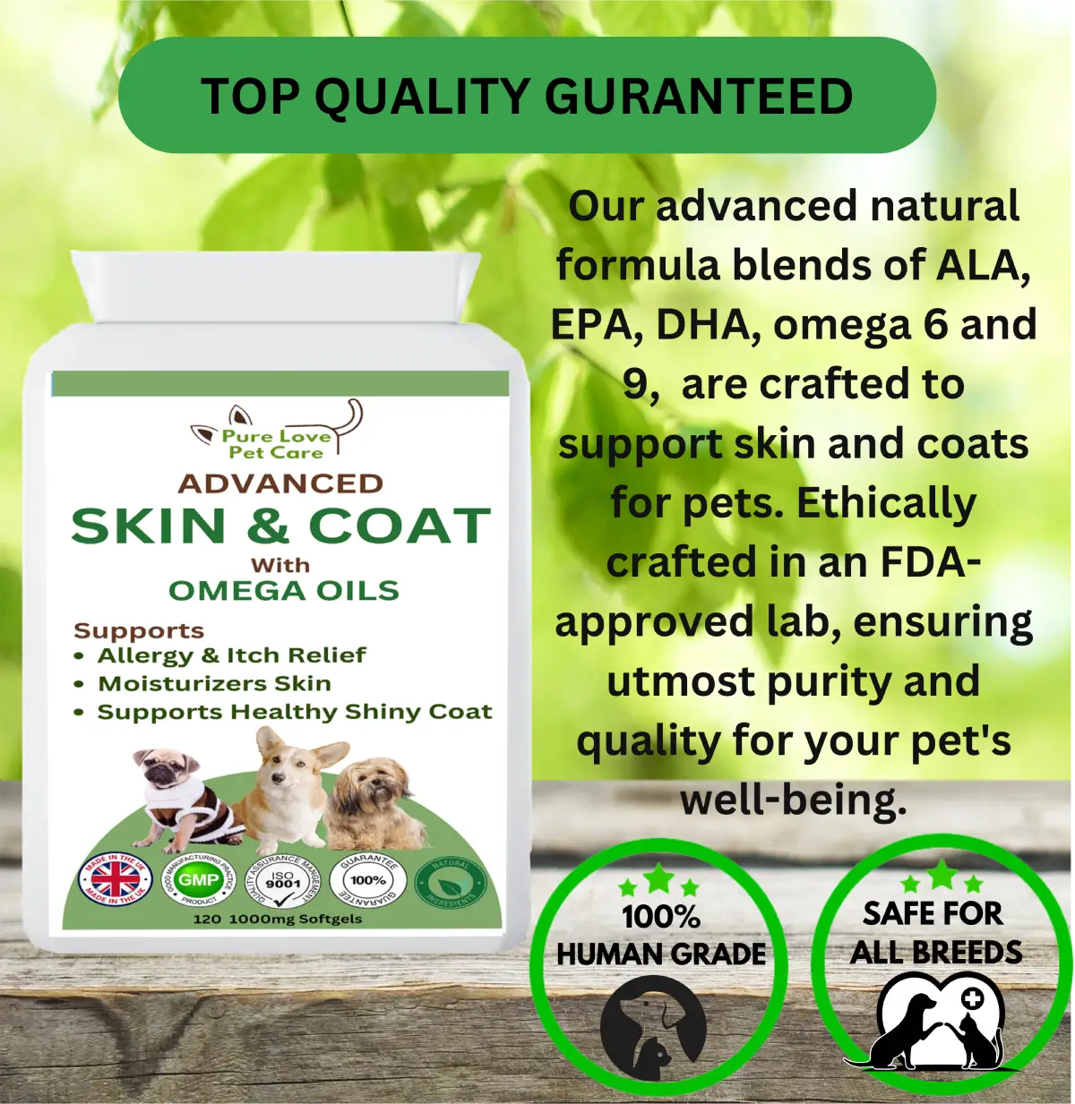 Advanced Skin & Coat With Omega Oils image 8